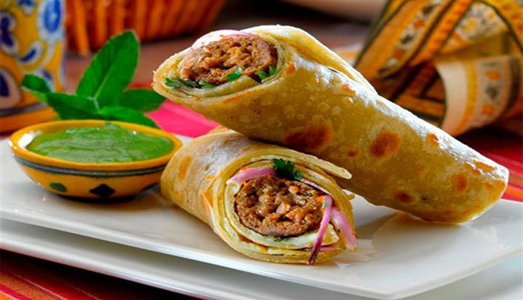 Kathi Kabab Roll Recipe